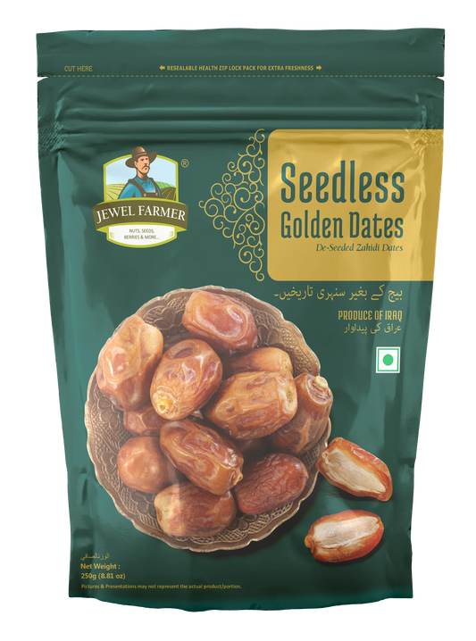 seedless golden dates - (250g)