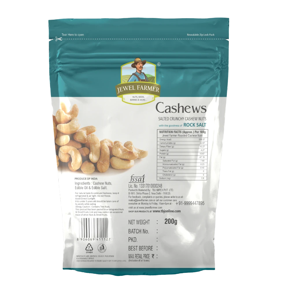 Roasted & Salted Cashew - (200g)