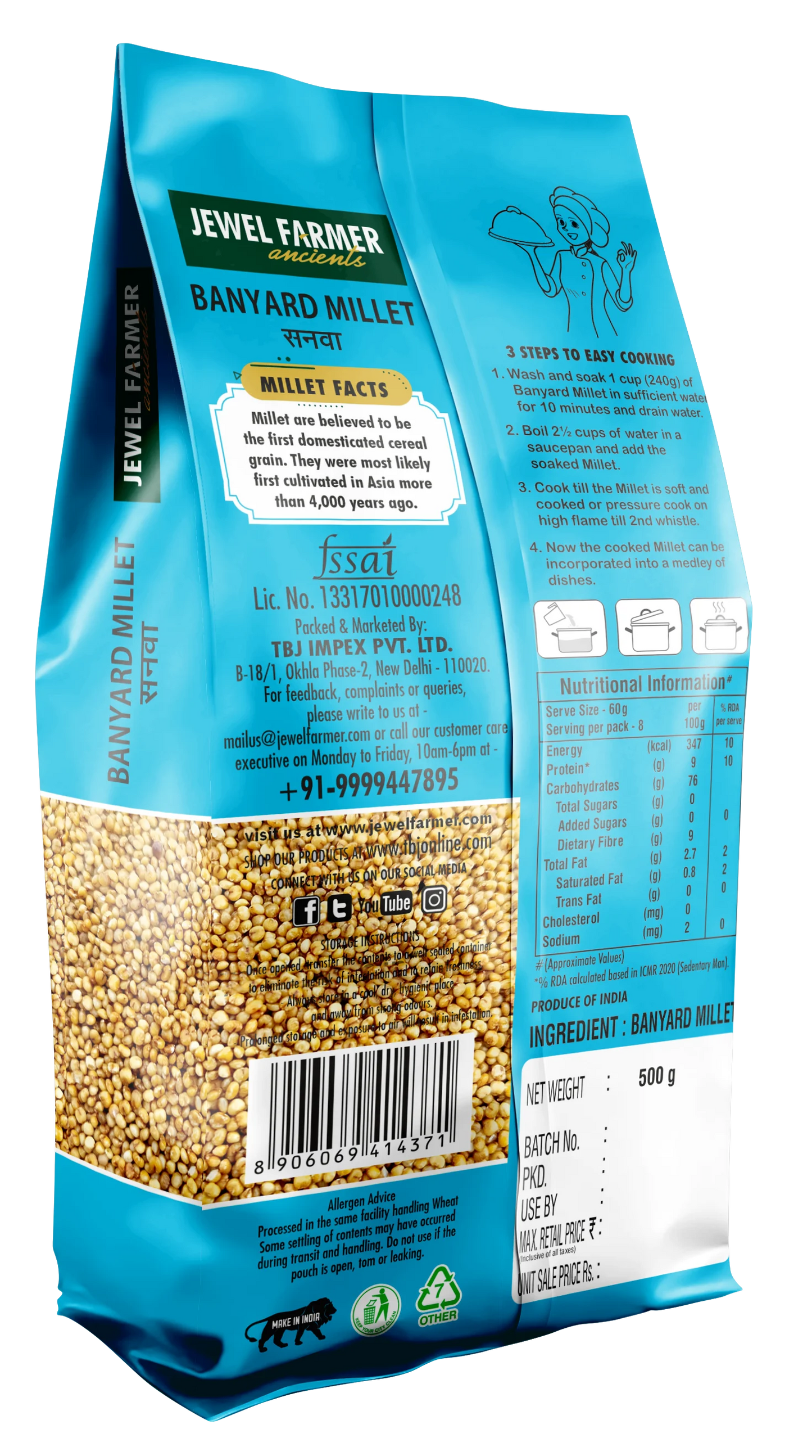 Banyard,Sama Millet - (500g)