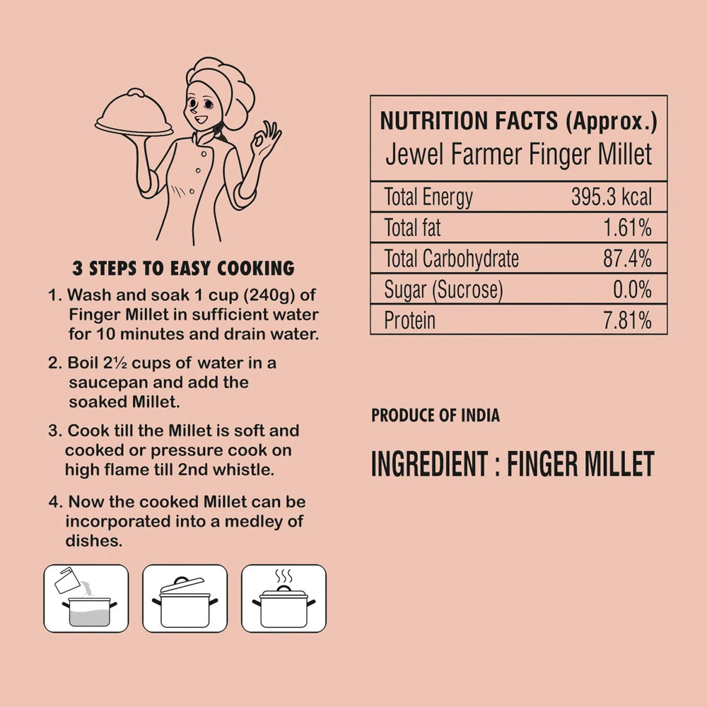 Ragi,Finger Millet - 500g