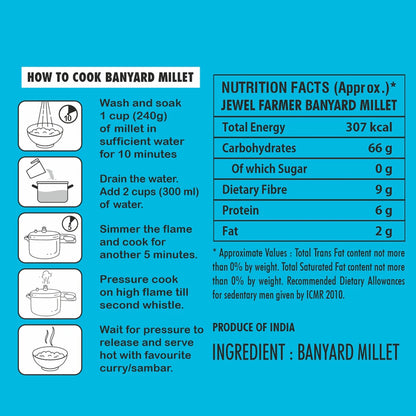 Banyard,Sama Millet - (500g)